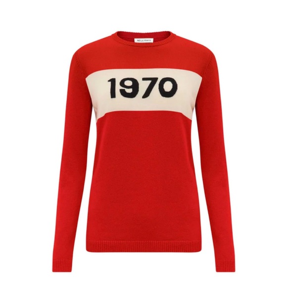 Pink Jumper With 1970 On It Best Bella Freud Pink Jumper Hotsell